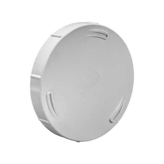 Holman 150mm PVC DWV Threaded Access Cap - Grey - Durable - Easy Fit
