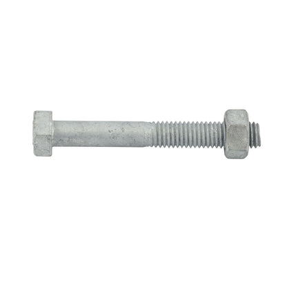 Zenith Hot Dip Galvanised Hex Head Bolts - M8 x 60mm - 25 Pack