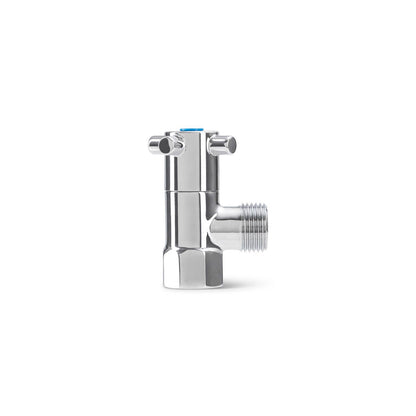 Brasshards Capstan 1/4 Turn Cistern Stop Tap - 15mm - Chrome
