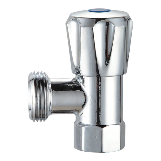 Kinetic Chrome Washing Machine Cock - 20mm