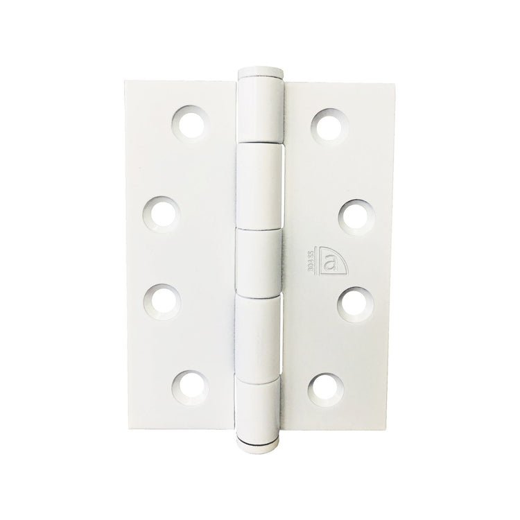 Austyle 100 x 75 x 2.5mm Matte White Stainless Steel Removeable Hinge