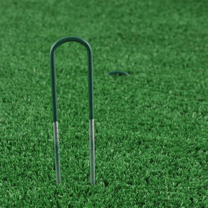 Jack Turf Peg - 150mm - Steel - Green PVC Coated - 100 Pack
