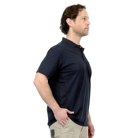 Citeco Black Dry Fit Short Sleeve Polo - Small