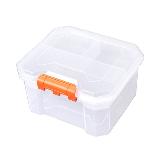 Tactix Deep Storage Box - 180 x 166 x 102mm - 4 Compartments