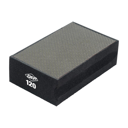 QEP Diamond Sanding Block - 120 Grit - 60 x 95mm