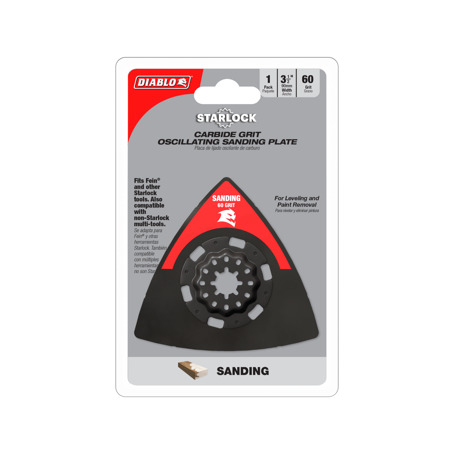 Diablo Multi Tool Blade Sanding - 60 Grit