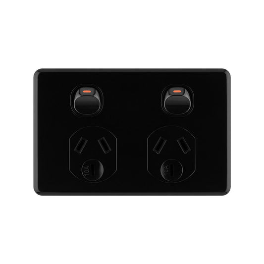 DETA X6 Black Double Power Point