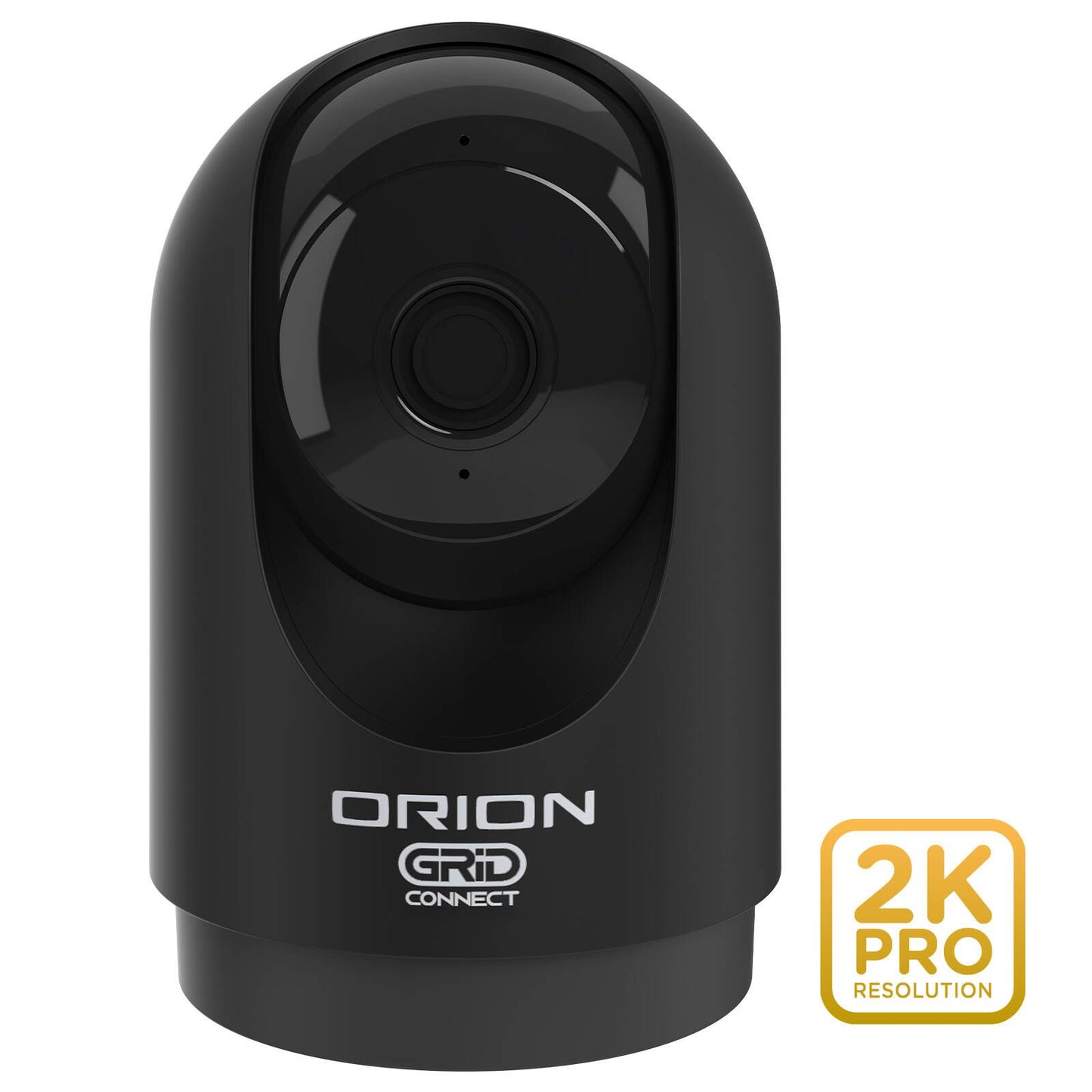 Orion Grid Connect Smart Indoor Security Camera - 4MP - Black