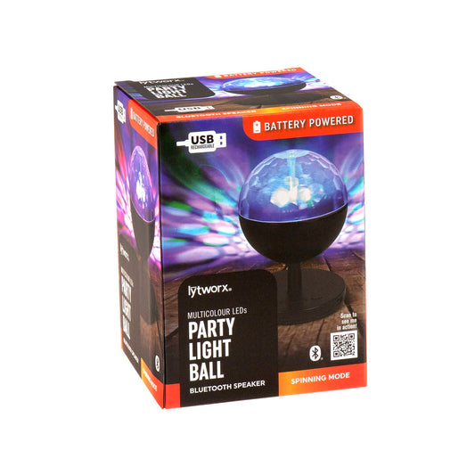 Lytworx Multicolour Party Light Ball - 100mm x 150mm x 100mm