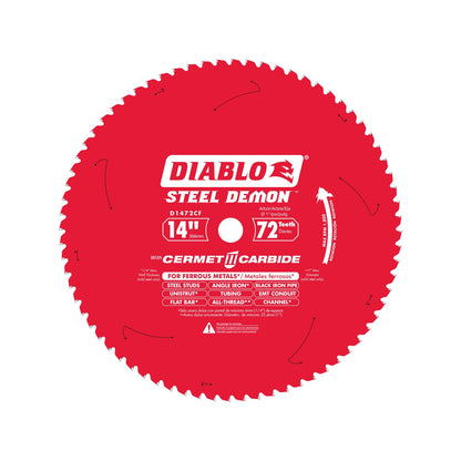 Diablo Steel Demon Saw Blade - 356mm - 72T