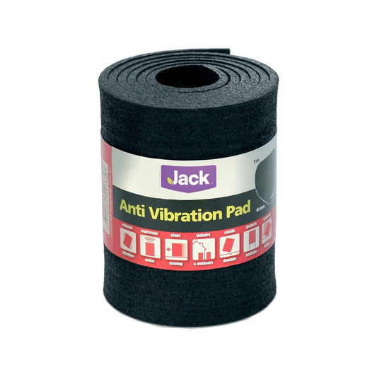 Jack Anti Vibration Pad 100mm x 1m 4mm Rubber Noise Reduction
