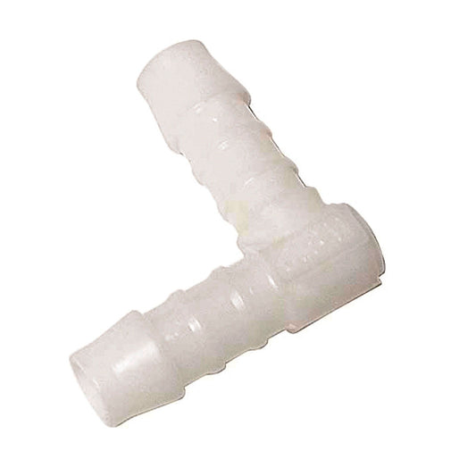 GD Watermark 8mm Clear Vinyl Tube Fitting Elbow Connector - 5 Pack