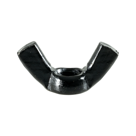 Pinnacle Black Ruspert Wing Nut - M4 - 6 Pack