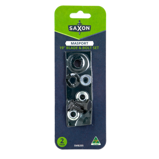 Saxon Masport Mower 19" Blade and Bolt Set SMB205 - 2 Pack