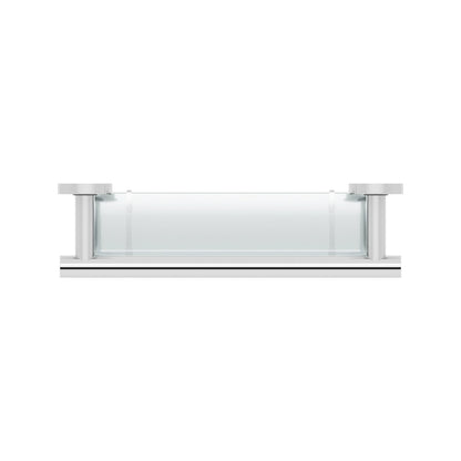Evekare Bath Shelf With Grab Rail - 488mm Stainless Steel - Supports 250kg