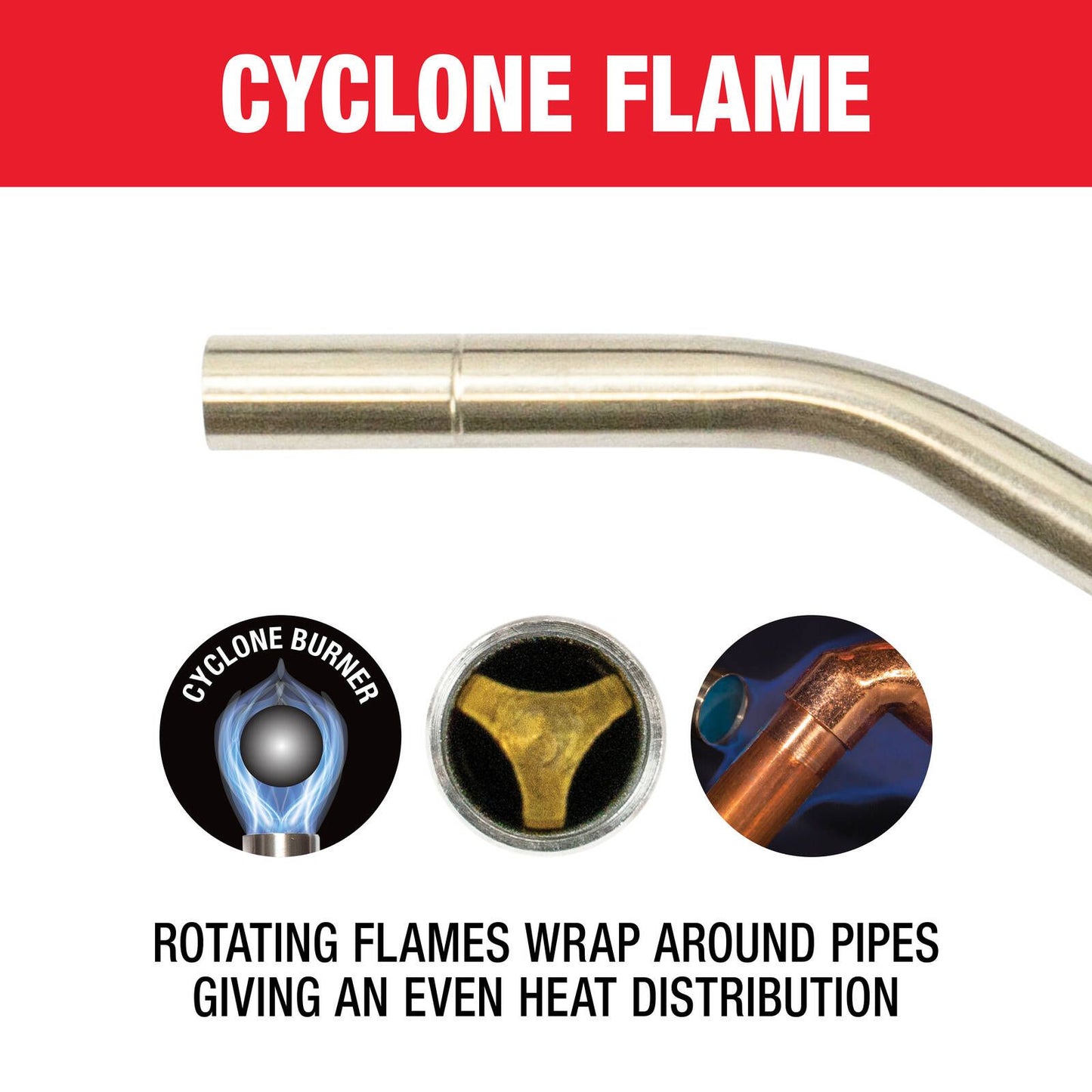 Mini Cyclone Torch - Soldering Tool - 38 x 132mm