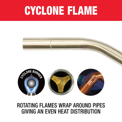 Mini Cyclone Torch - Soldering Tool - 38 x 132mm