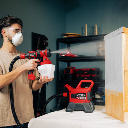 Ozito PXC 18V Paint Spray Station - 1.2L