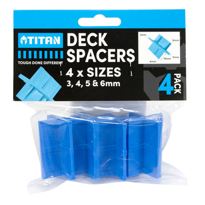 Titan Deck Spacers - 4 Sizes - 4 Pack