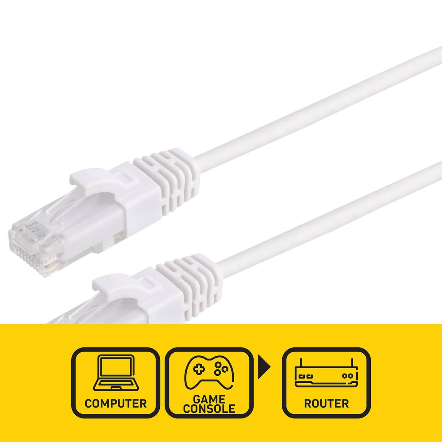 Antsig Ultra Thin Cat6A RJ45 Ethernet Cable - 5m