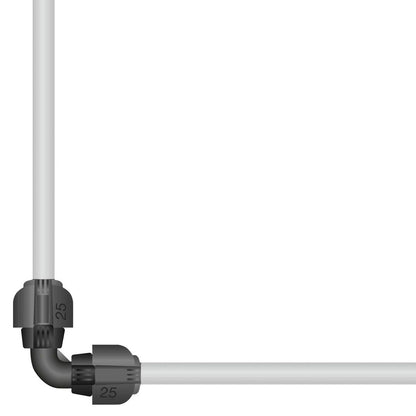 Gardena Pipeline Elbow - 25mm - 90°