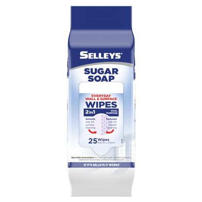 Selleys Sugar Soap Wipes - 25 Pack