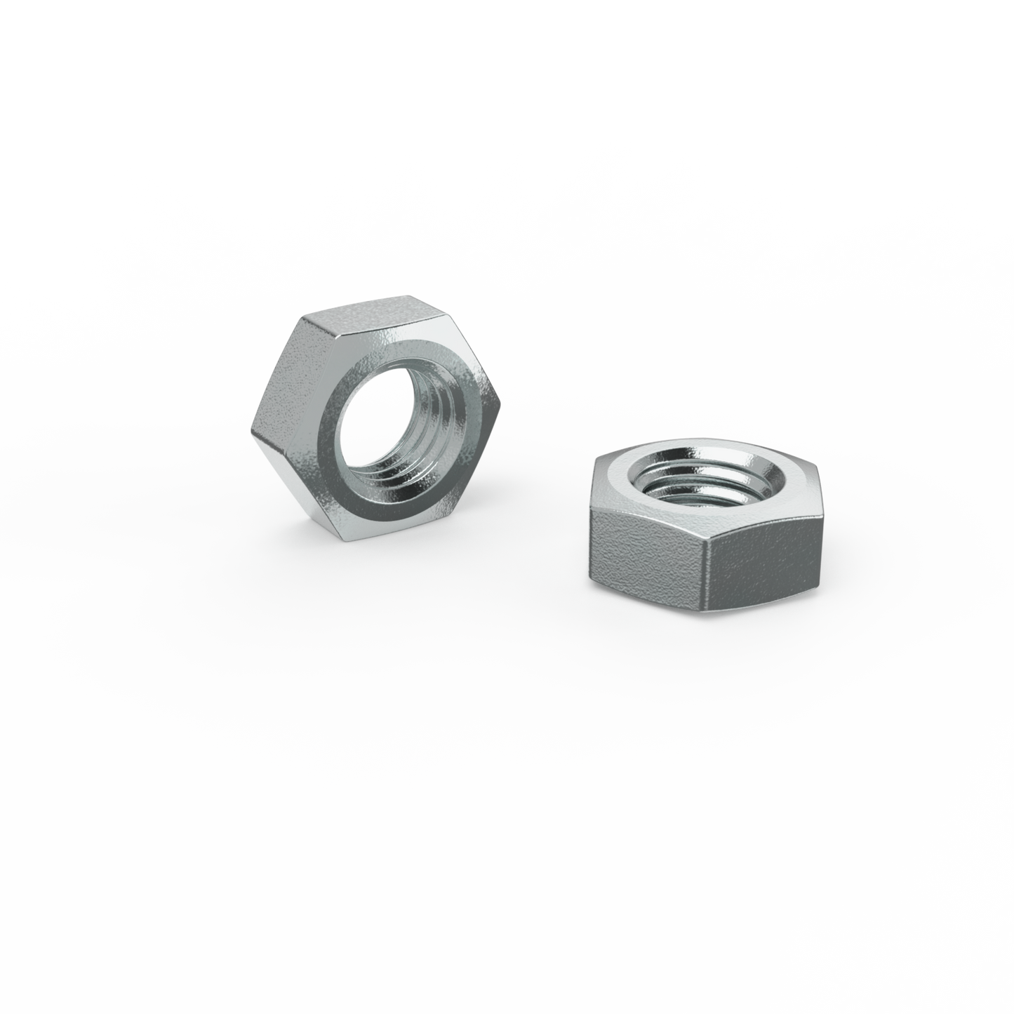 Zenith M8 Zinc Plated Hex Nuts