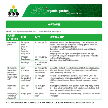 Ocp Eco Neem Concentrate - 250ml