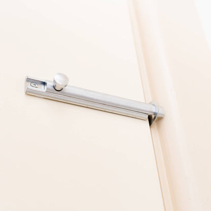 Taskmaster Surface Bolt - 100mm - Satin Chrome