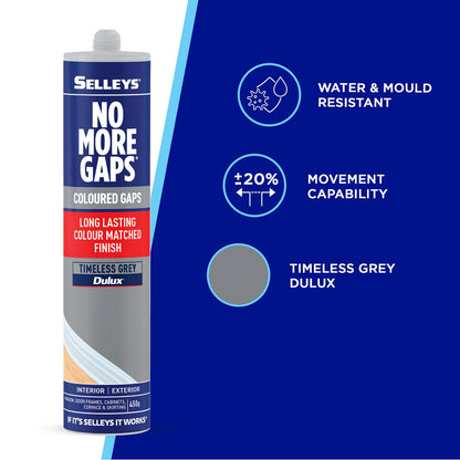 Selleys Gap Filler - 450g - Dulux Timeless Grey