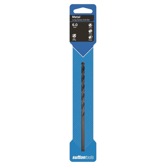 Sutton Tools Long Series Jobber Drill Bit - 6.0mm