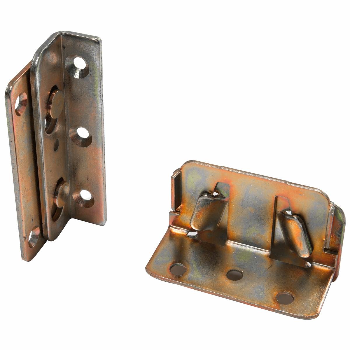 Hafele Bed Bracketset - Double/Queen/King - Steel - Easy Install – DEAL ...