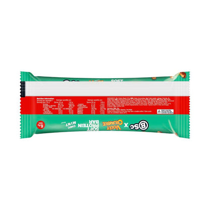 BSc X Violet Crumble Soft Protein Bar Choc Mint - 55g