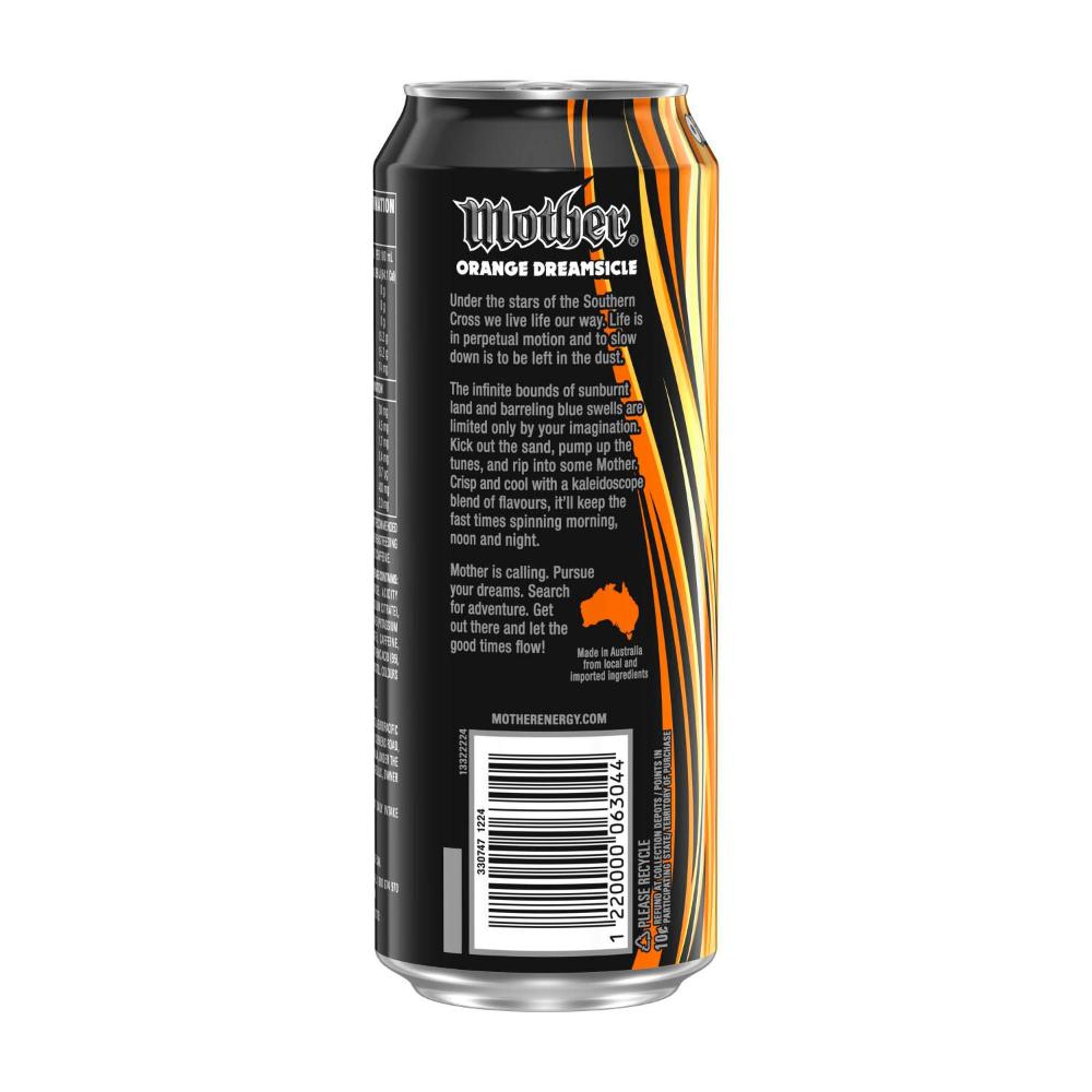 Mother Energy Drink Orange Dreamsie Can - 500mL