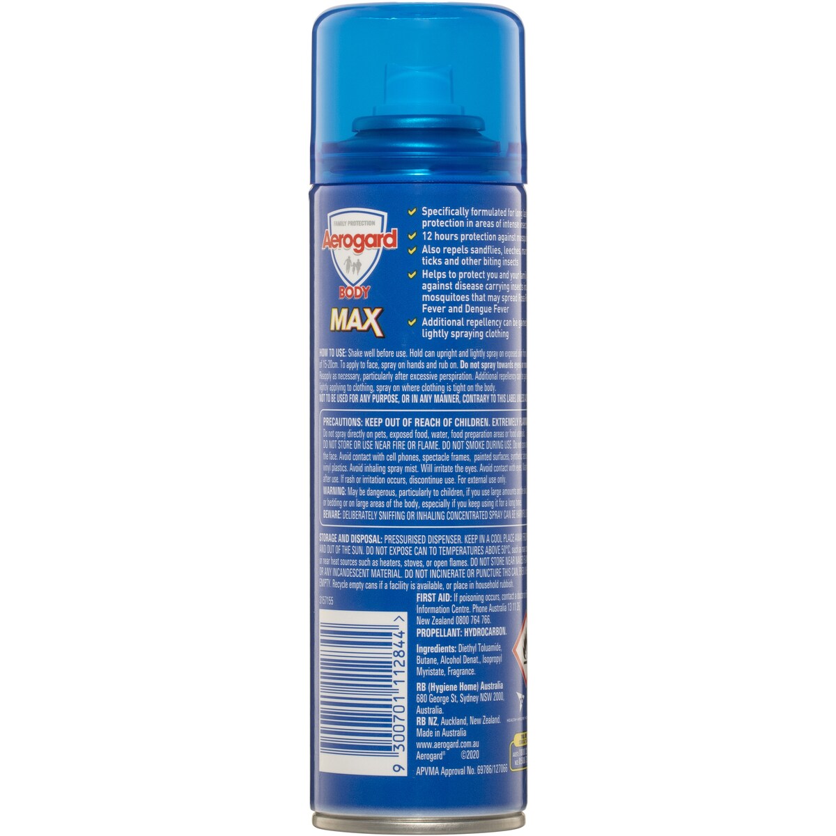 Aerogard 40% Deet Insect Repellent Spray 150g
