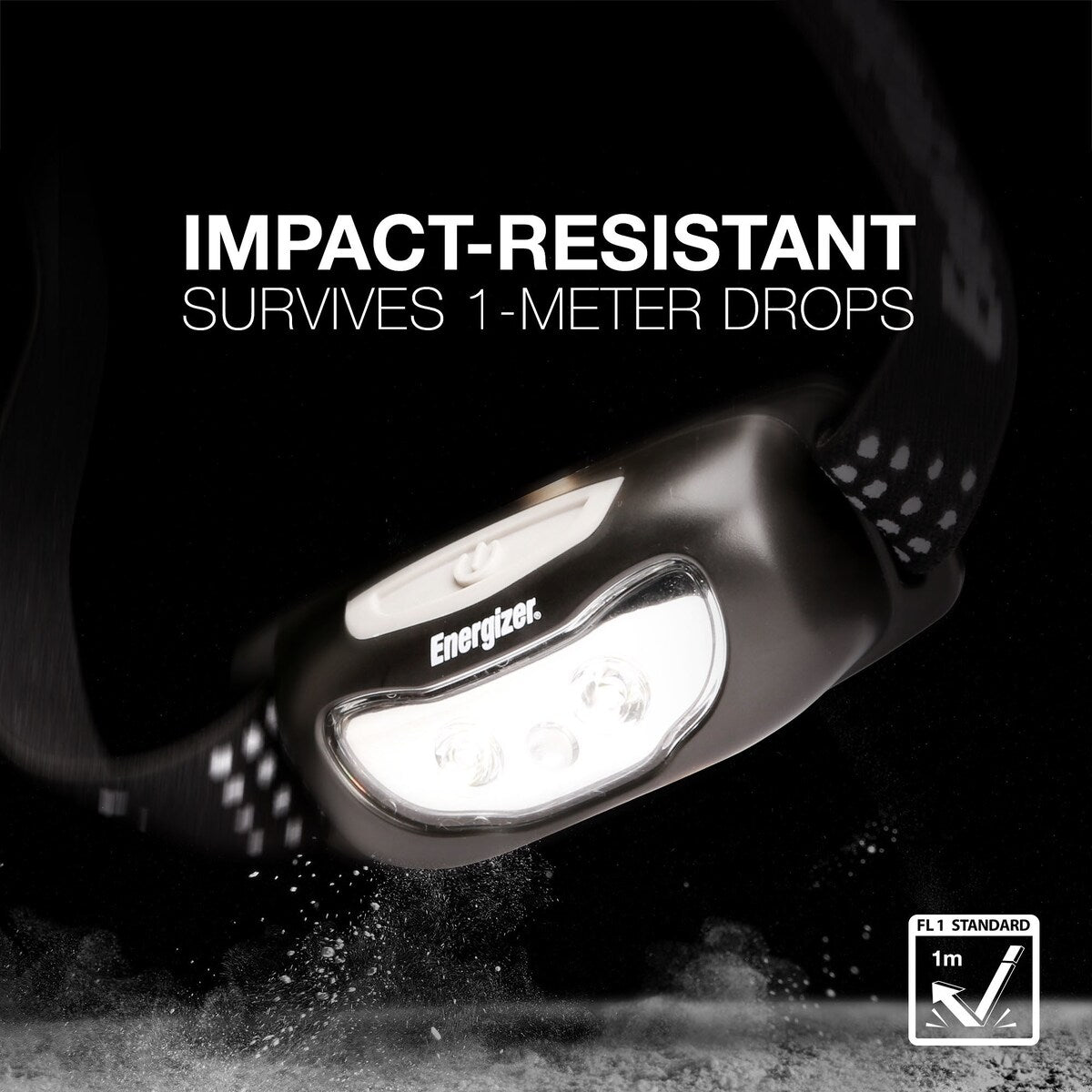 Energizer Universal Headlight Torch 100 Lumens each