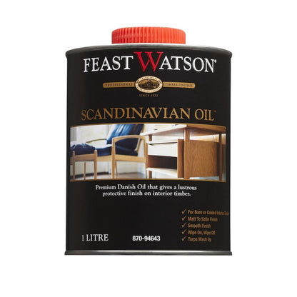 Feast Watson Scandinavian Oil - 1L - Oil Based - Satin Finish