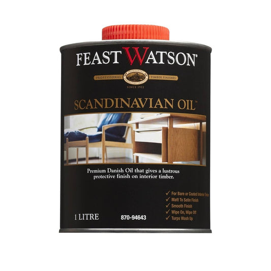 Feast Watson Scandinavian Oil - 1L - Oil Based - Satin Finish