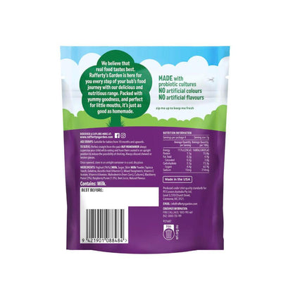 Rafferty's Garden Mixed Berry Yoghurt Buttons Baby Food Snack 10+ Months - 28g