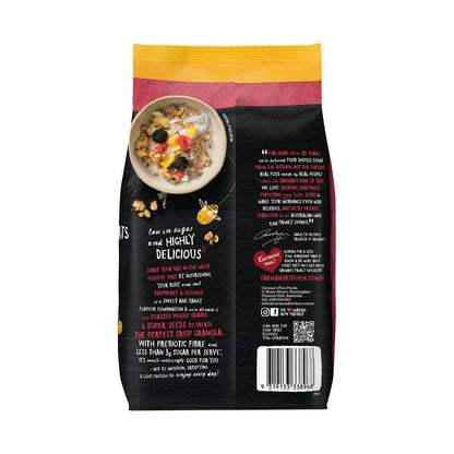 Carman's Low Sugar Cereal Raspberry & Coconut Granola - 800g