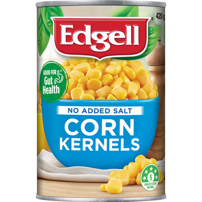 Edgell Sweet Corn Kernels No Added Salt 420g
