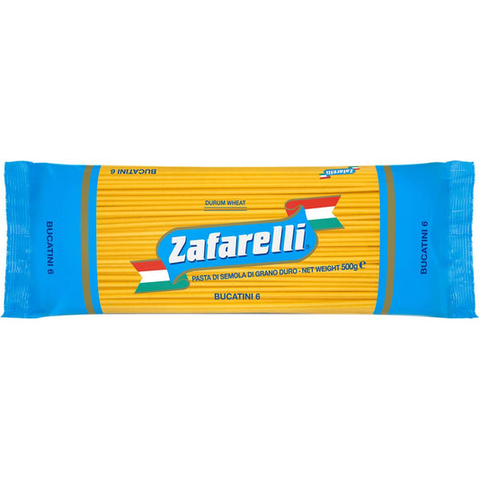 Zafarelli Bucatini Pasta No 6 500g