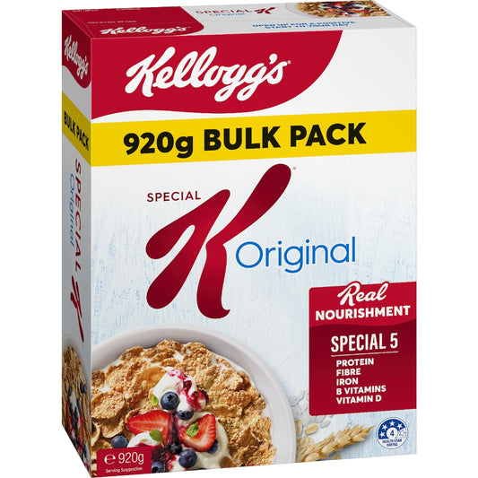 Kelloggs Special K Original Breakfast Cereal 920g