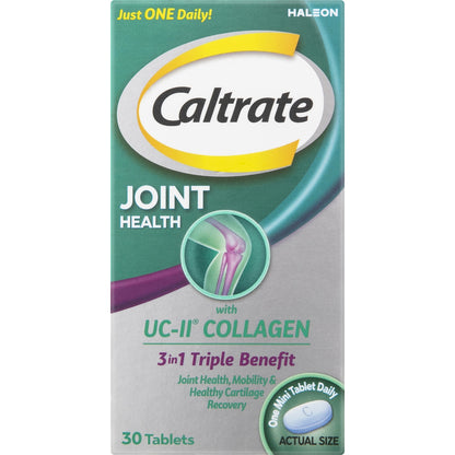 Caltrate Joint Health With Uc-ii® Collagen Tablets 30 Pack