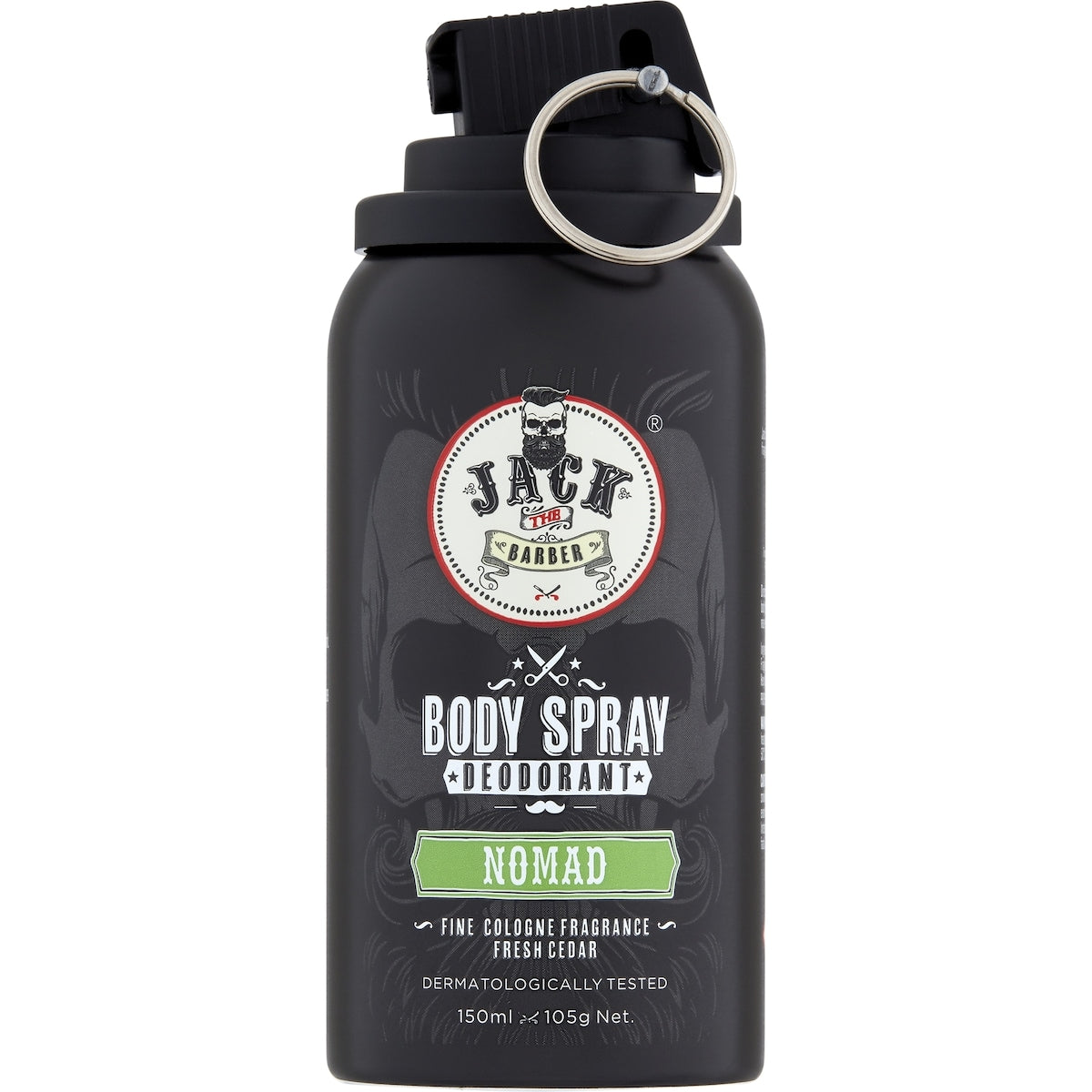Jack The Barber Body Spray Deodorant Nomad 150ml