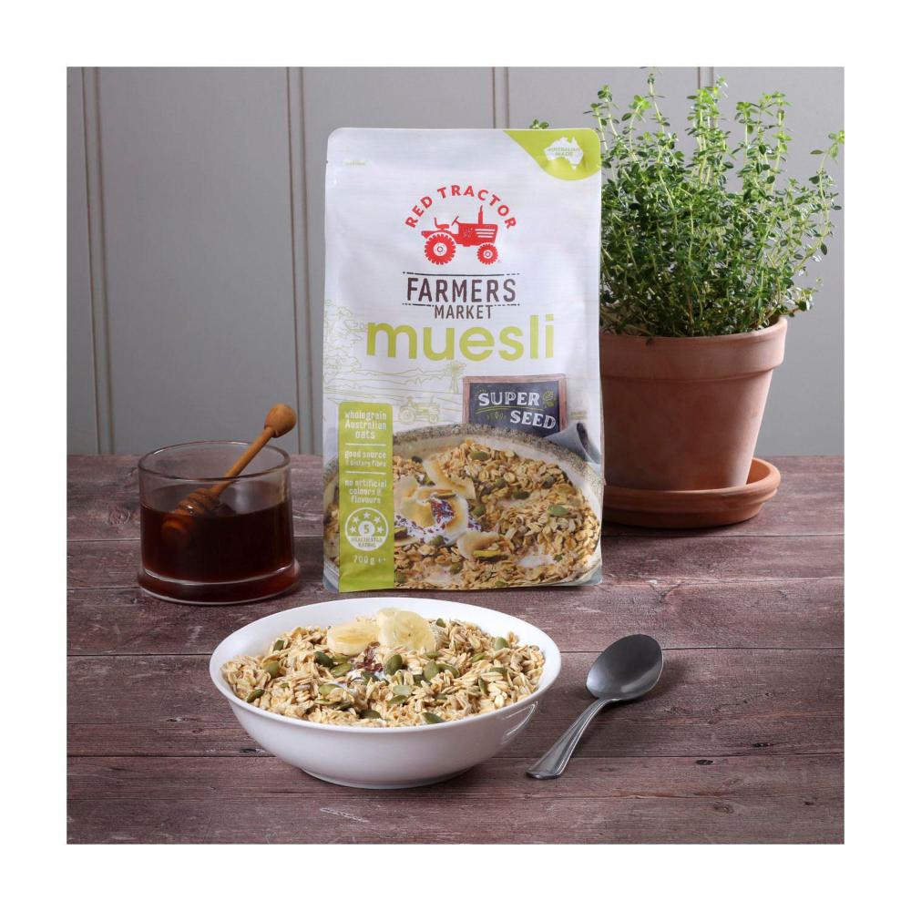 Red Tractor Farmers Market Super Seed Muesli - 700g