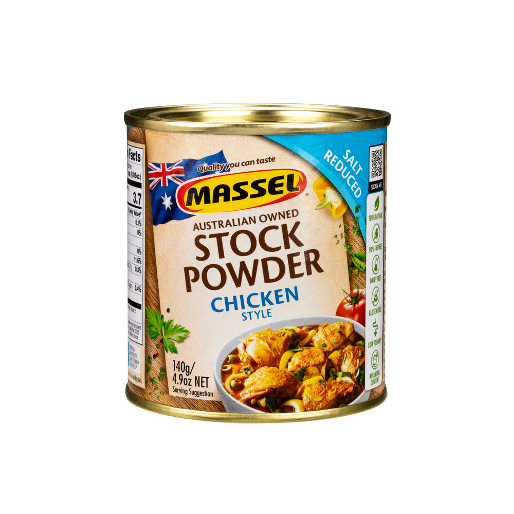 Massel Salt Reduced Chicken Style Stock Powder - 140g