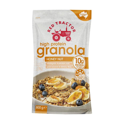 Red Tractor High Protein Honey Nut Granola - 800g