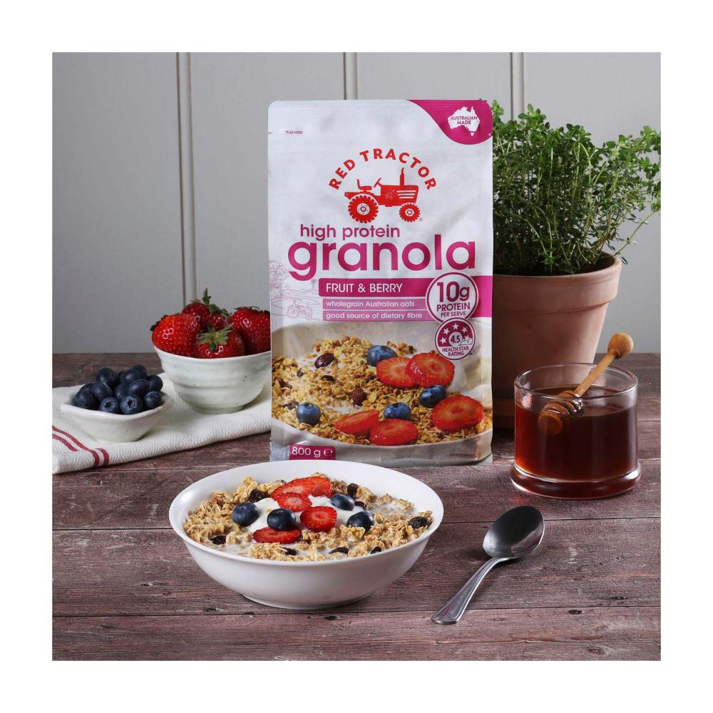 Red Tractor High Protein Granola Fruit & Berry - 800g