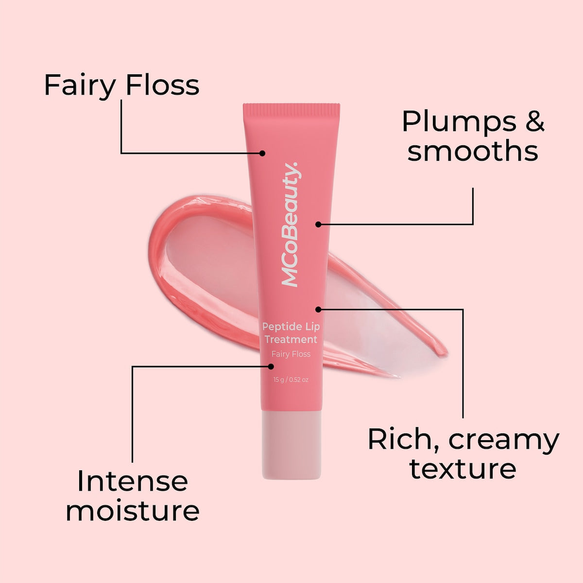 Mcobeauty Peptide Liptreatment Fairy Floss 15g